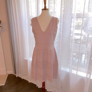 BCBG - Med new w/tags Petal laser cut stretch dress